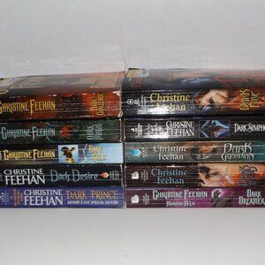 Christine Feehan’s Dark Series Adult Paranormal Romance Novels Books 1 – 10